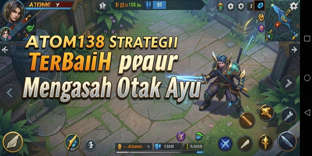 Screenshot gameplay ATOM138 menampilkan aksi strategi yang mendebarkan.