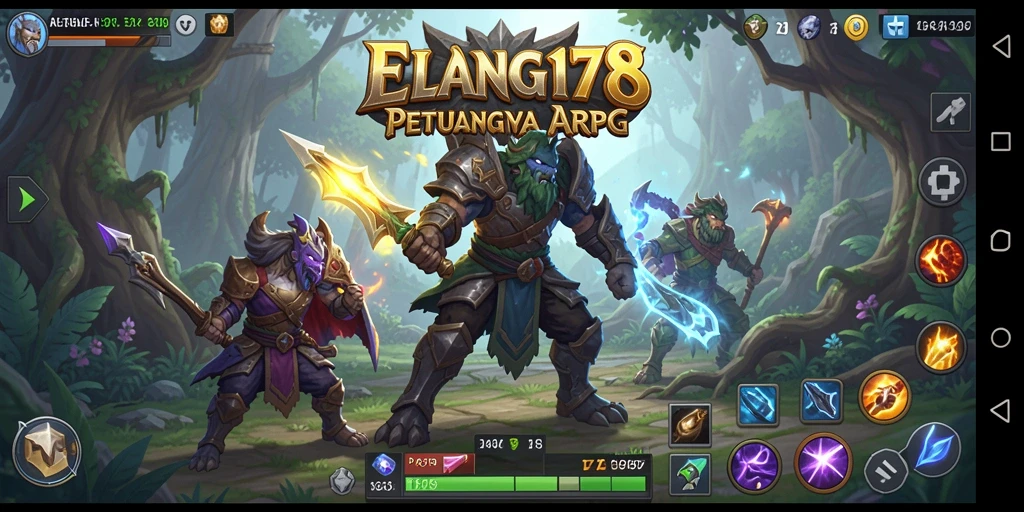 Tampilan penuh aksi dari gameplay ELANG178 yang mendebarkan.