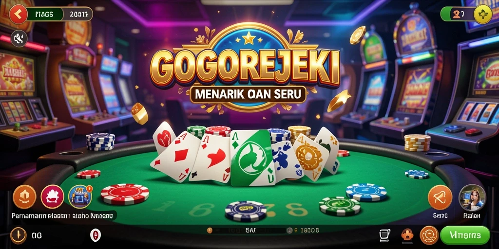 Tampilan gameplay GOGOREJEKI yang menarik dan seru.