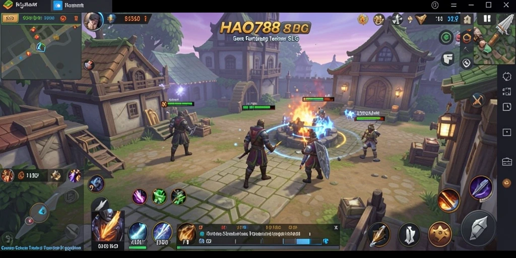 Tampilan gameplay menarik dari HAO788 dengan strategi SLG yang mengasikan.