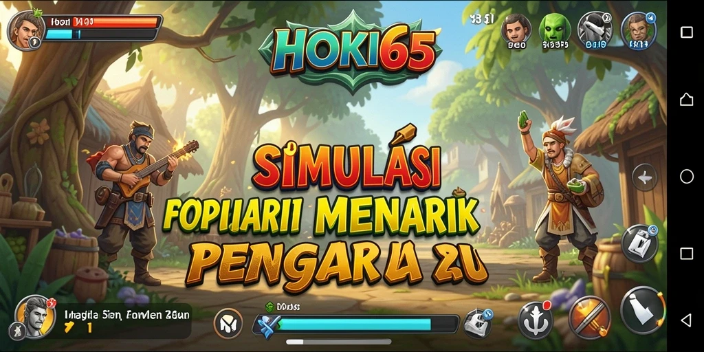 Tampilan gameplay HOKI65 yang memukau di dunia simulasi.