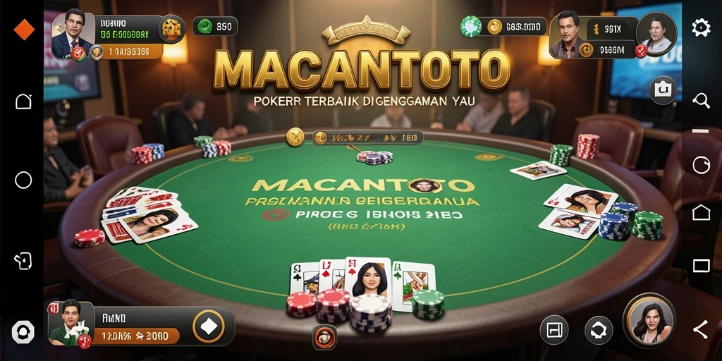 Gameplay menarik dari MACANTOTO yang menunjukkan keseruan bermain poker.