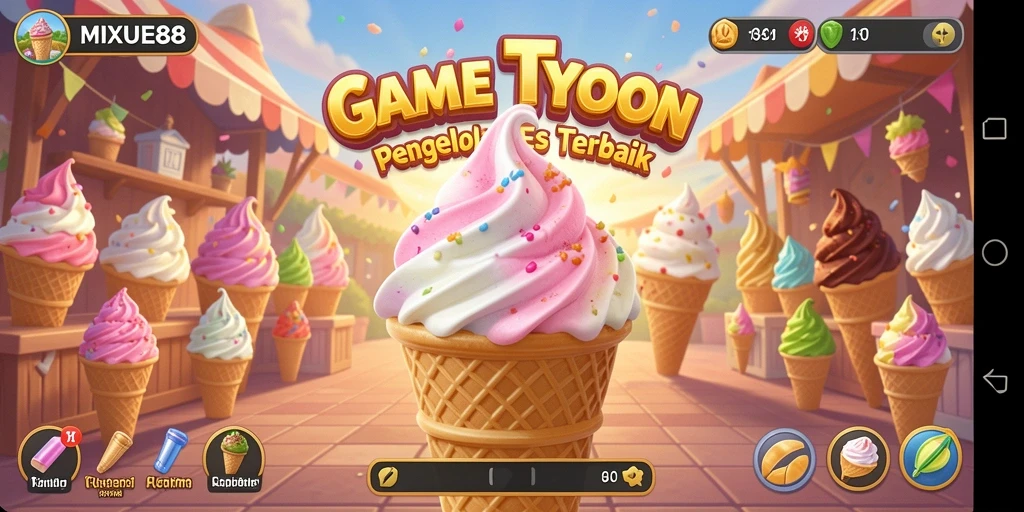 Tampilan menarik dari gameplay MIXUE88 yang seru dan mengasyikkan.