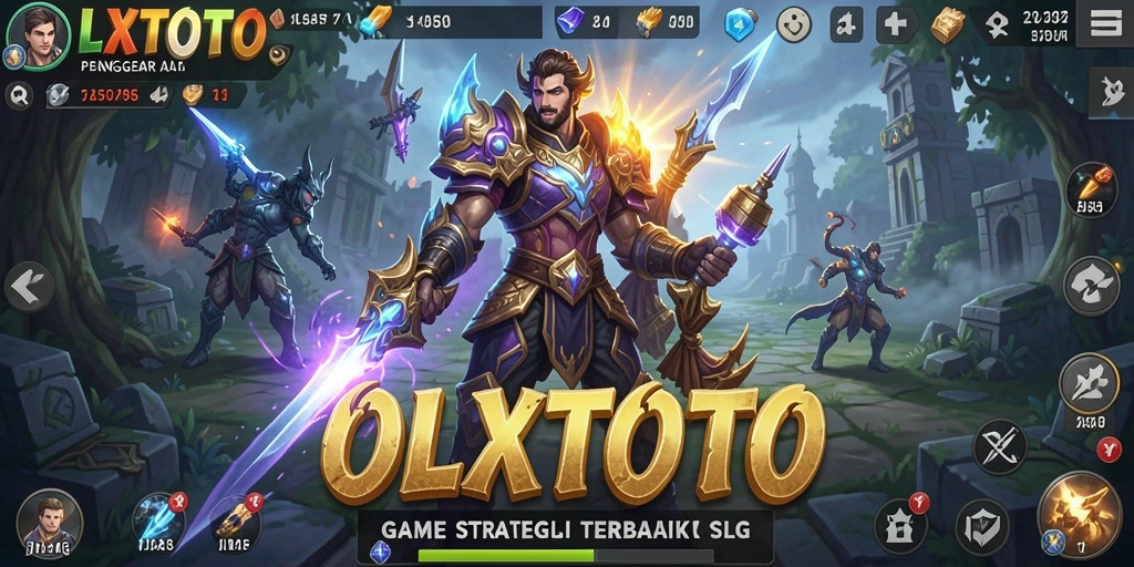 Tampilan gameplay menarik dengan strategi membangun dan pertempuran.