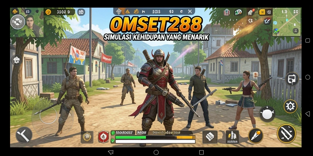 Screenshot OMSET288 menampilkan gameplay menarik dan interaksi karakter.