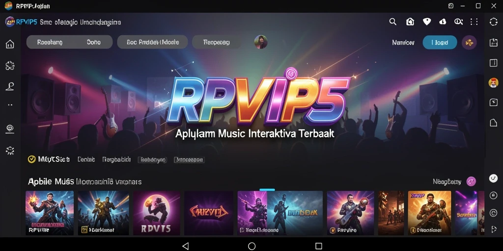 Tampilan gameplay RPVIP5 yang interaktif dan menarik.