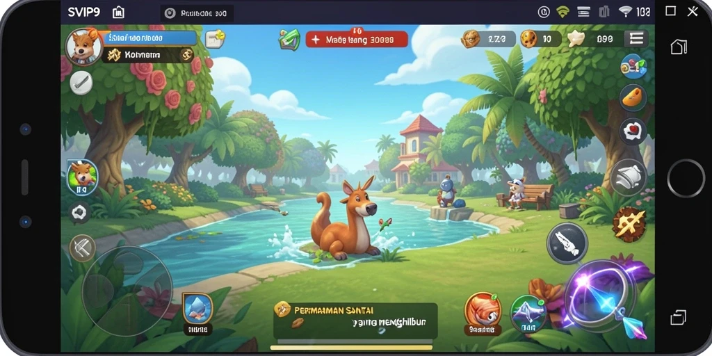 Screenshot gameplay SVIP9 menampilkan keseruan permainan Casual.