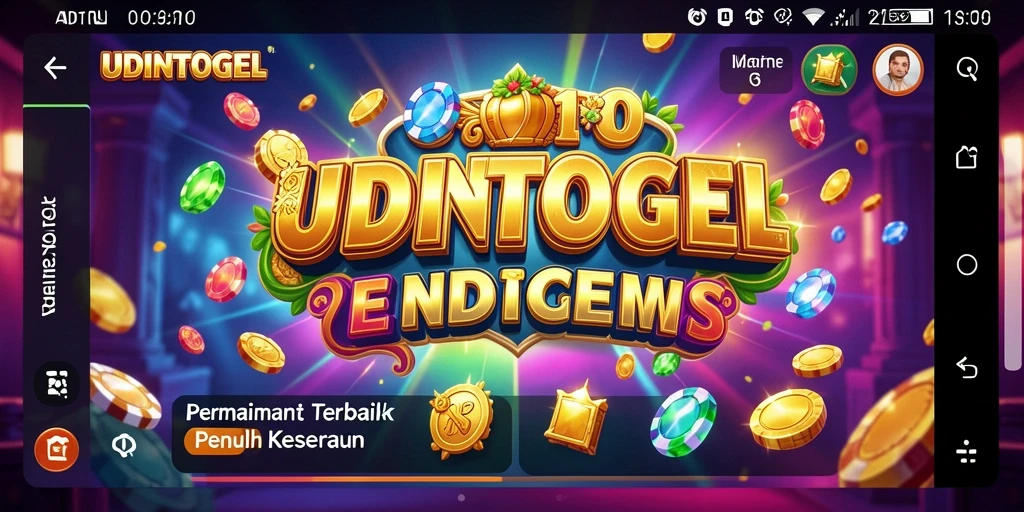 Gameplay menarik dengan berbagai pilihan mesin slot yang mengasyikkan